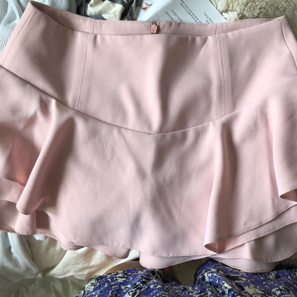 PINK ZARA SKORT